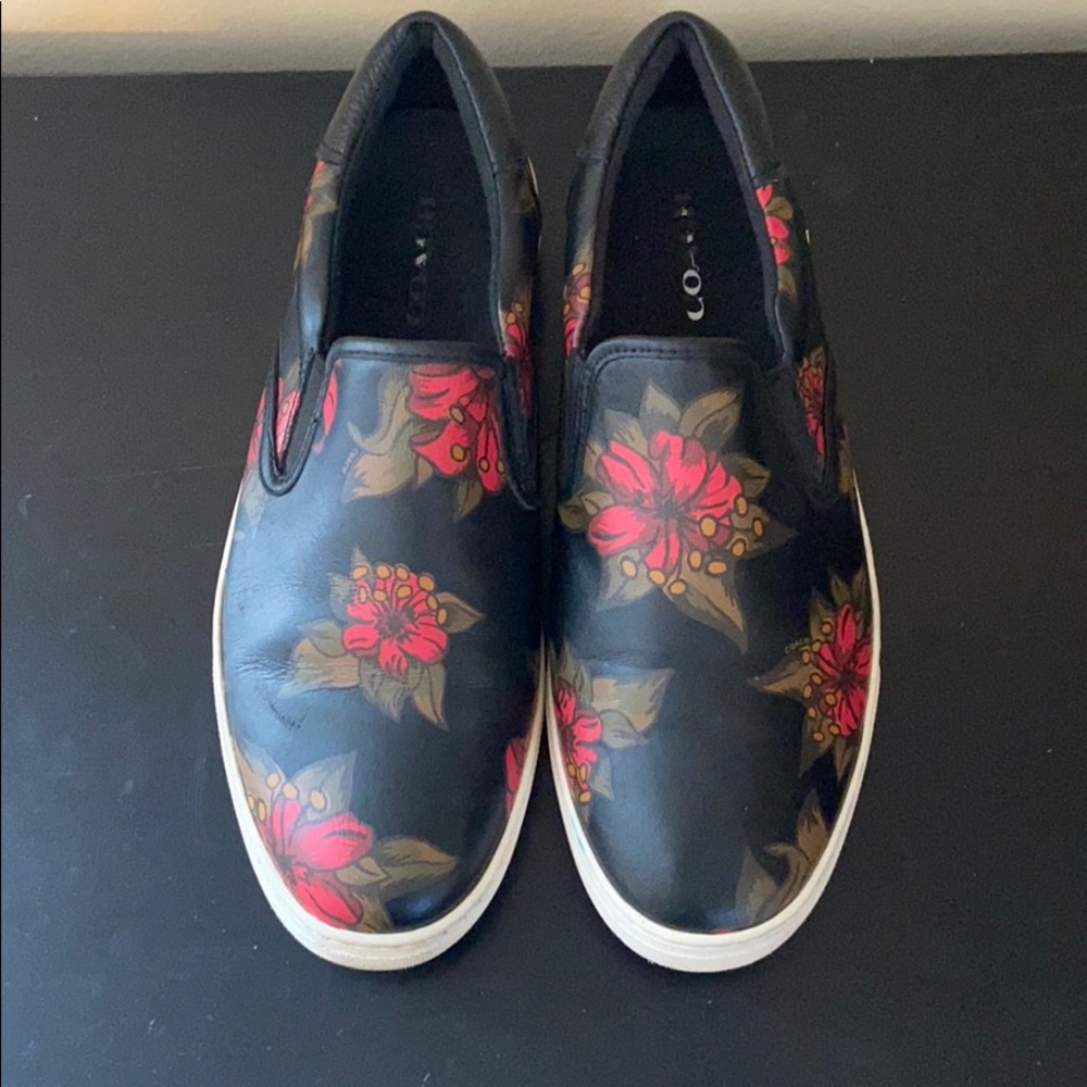 Coach slip ons